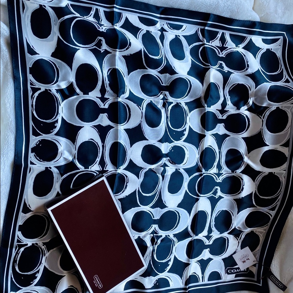 Coach Silk Scarf